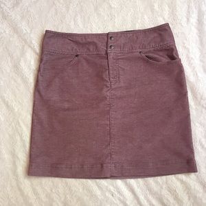 Athleta Vintage ridge corduroy pocketed skirt